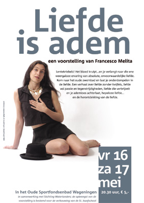 Poster van  'Liefde is adem'